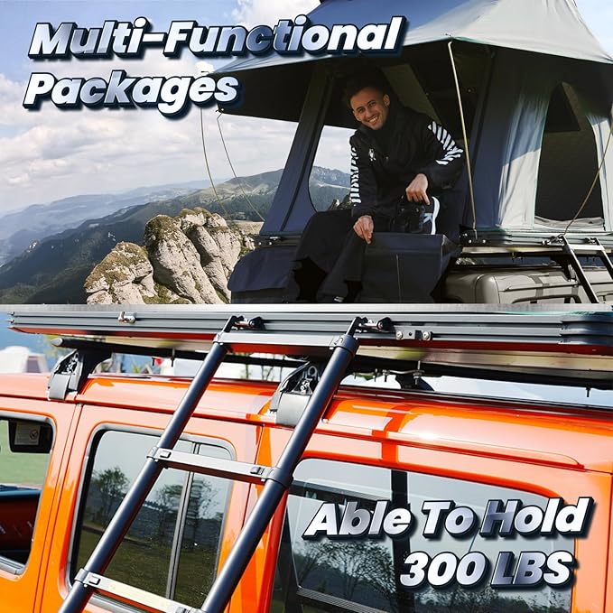 Rooftop Tent Hard Shell Roof Top Tent Hardshell Suitable for Jeep SUV Truck Van,Camping Car Roof