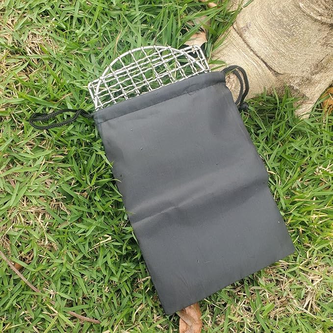2Peices Backpacker Bushcraft Grill Grate Stainless Steel BBQ Cooking Grill Mesh Campfire Grill
