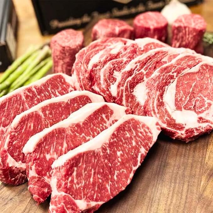 Today Gourmet Foods of NC - Angus Beef Steak Sampler (4-8oz Filet Mignon, 4-12oz NY Strips, 4-12oz