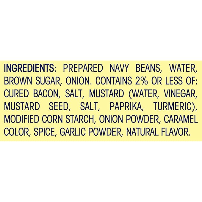 BUSH'S BEST Canned Onion Baked Beans (Pack of 12), Source of Plant Based Protein and Fiber, Low