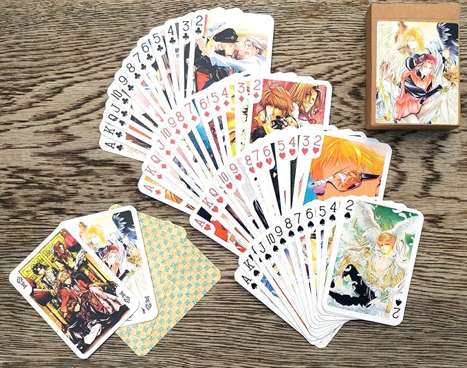 Anime Playing Cards Yaoi Collection # Poker Deck 54 Cards All Different # HIGURI YUU Sayuki Yura