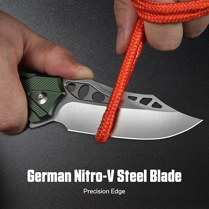 CIVIVI Biophase Pocket Folding Knife for Men, 3.48" Nitro-V Blade Aluminum Handle, Lightweight