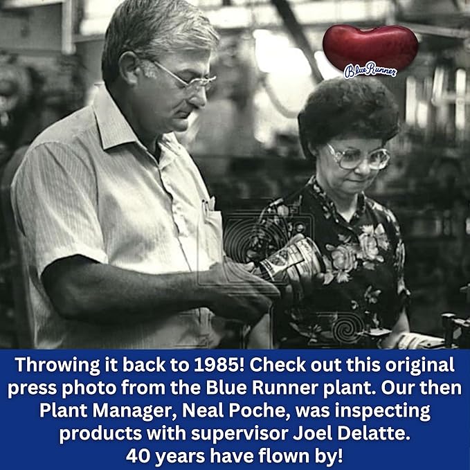 Blue Runner Creole Cream Style Navy Beans 27 Ounce (Pack of 12)