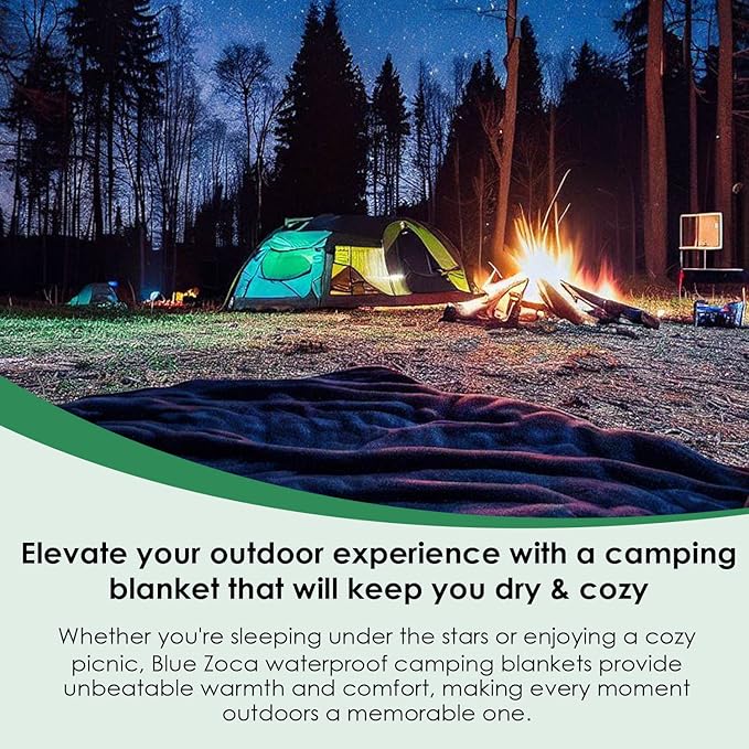 Beach Blanket Waterproof Sandproof Waterproof Blanket for Camping, Hiking, Outdoor Sporting Events