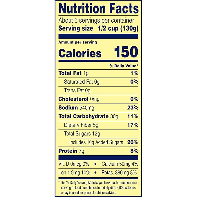 BUSH'S BEST Canned Onion Baked Beans (Pack of 12), Source of Plant Based Protein and Fiber, Low