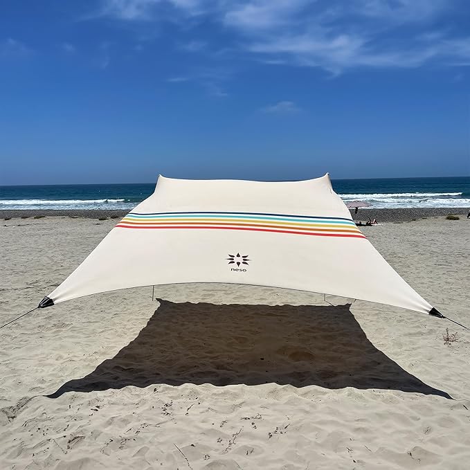 Neso Gigante - Portable Beach Tent - Ideal to Enjoy with Family and Friends - UPF 50+