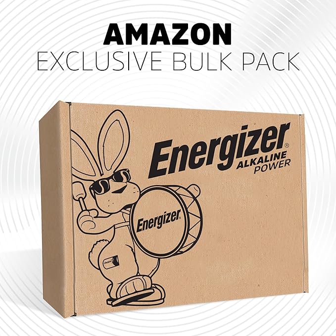 Energizer Alkaline Power AAA Batteries (20 Pack), Long-Lasting Triple A Batteries
