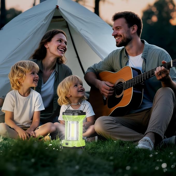 AlpsWolf Camping Lantern Rechargeable, 1000LM 4 Light Modes Camping Light 4000mAh Rechargeable