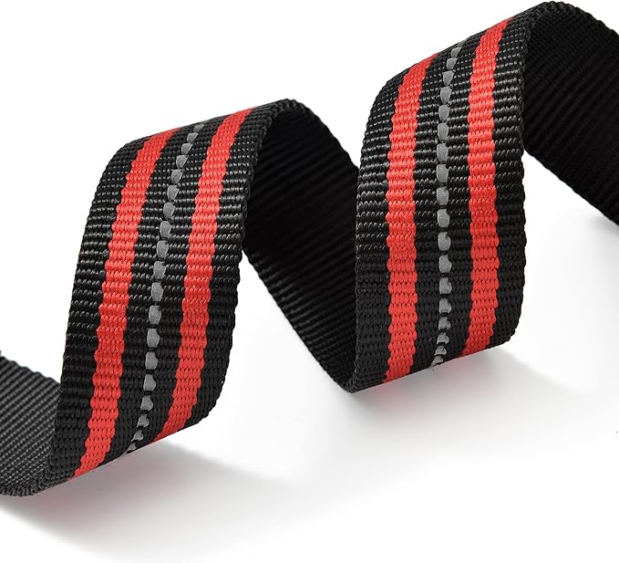 Mile High Life Reflective Dog Collar | Nylon Pet Collars wiith Buckle | Light Weight Puppy Collars