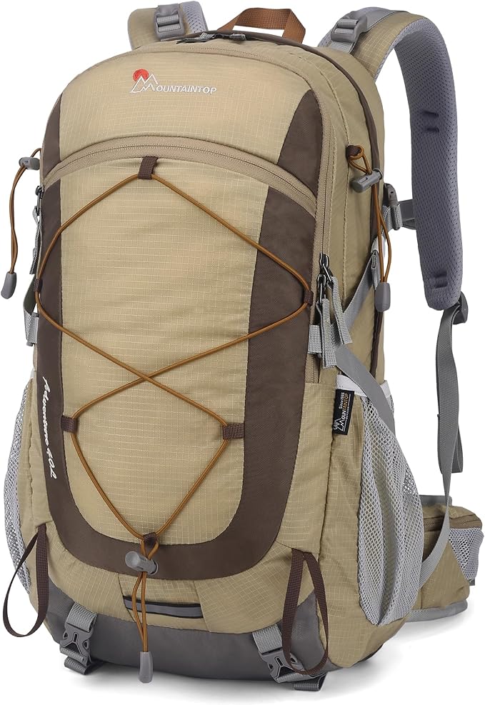 MOUNTAINTOP 25L/40L Hiking Backpack,Lightweight Travel Backpack for Men Women Outdoor Backpacking