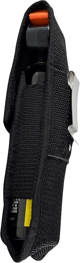 Metal Clip Holster for 9 oz. and 9.2 oz. Bear Spray and Pepper Spray Canisters - Easy to Access