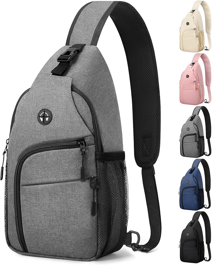 Crossbody Bags for Women Man Waterproof Sling Bag Backpack Trendy Casual Cross Body Bag with