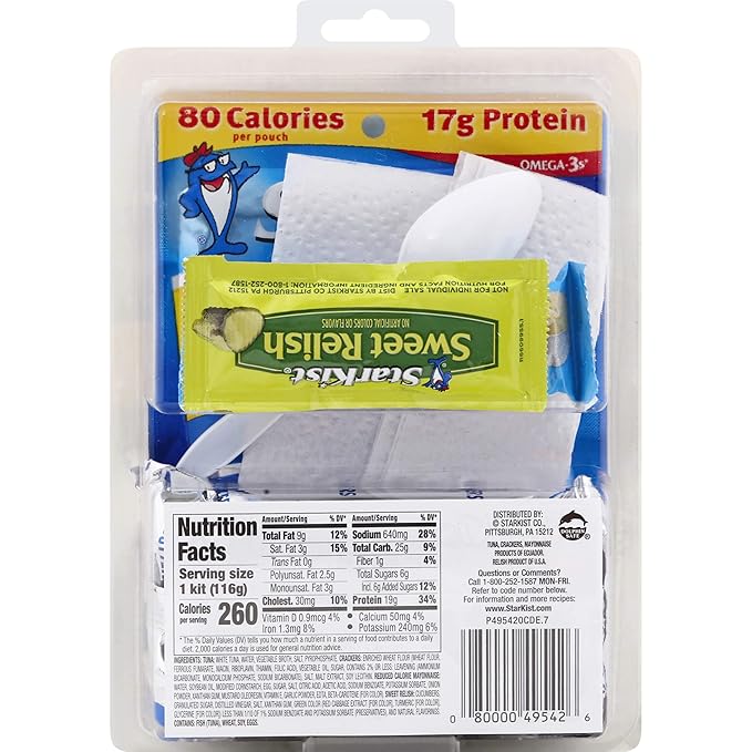 StarKist Lunch To-Go Albacore Mix Your Own Tuna Salad - (Pouch) - (Pack of 5)