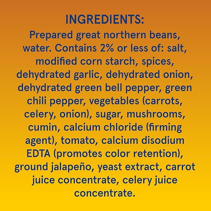 BUSH'S BEST 15.8 oz Canned Slow-Simmered White Chili Magic Starter, Source of Plant Based Protein