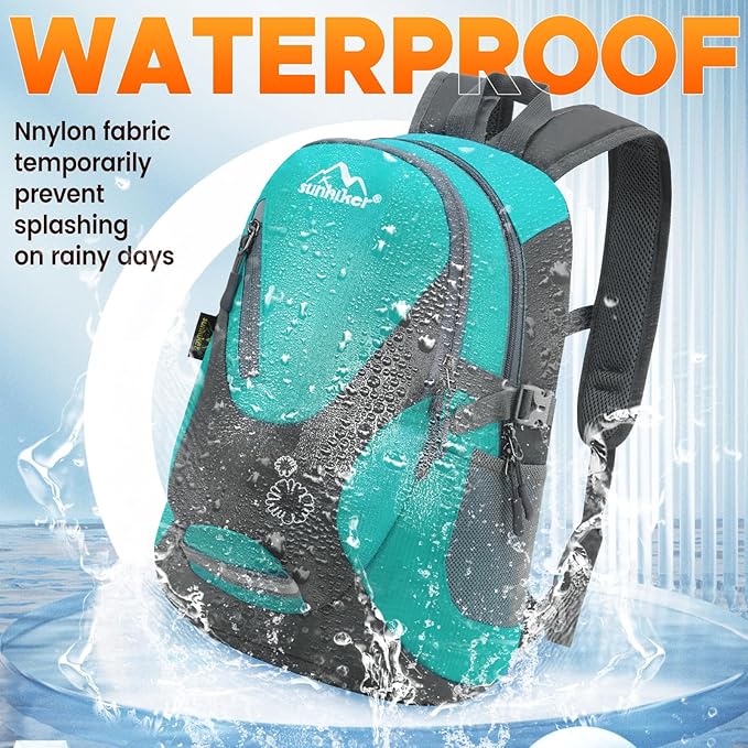 sunhiker Small Cycling Hiking Backpack Water Resistant Travel Backpack Lightweight Daypack M0714