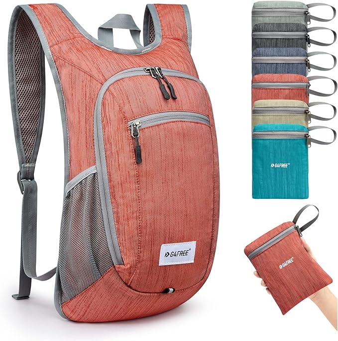 G4Free 10L/15L Hiking Backpack Lightweight Packable Hiking Daypack Small Travel Outdoor Foldable