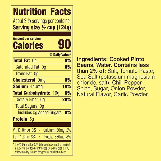 Old El Paso Fat Free Refried Beans, 16 oz. (Pack of 12)
