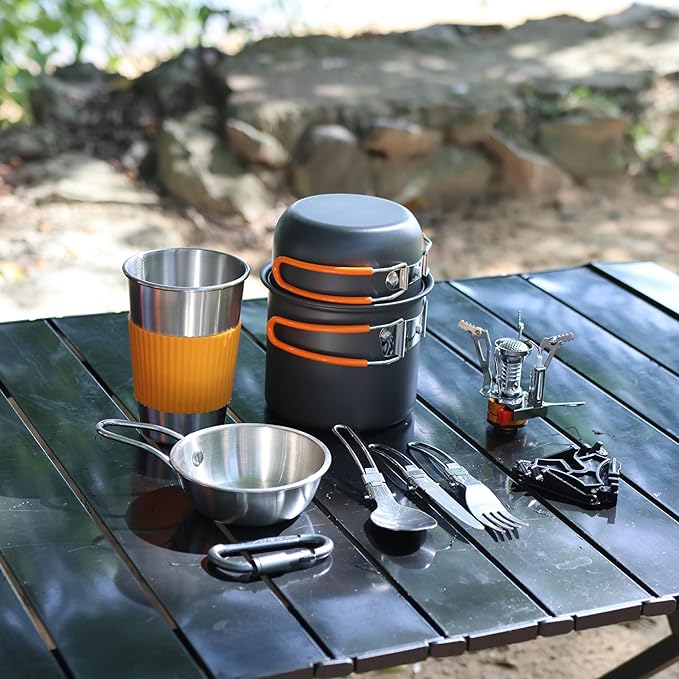 Camping Cookware Mess Kit