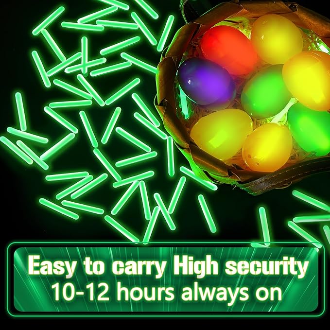 Jenaai 500 Pcs Fishing Glow Sticks Bulk for Bobbers Mini Glow Stick Rod Tip for Fishing Poles Small