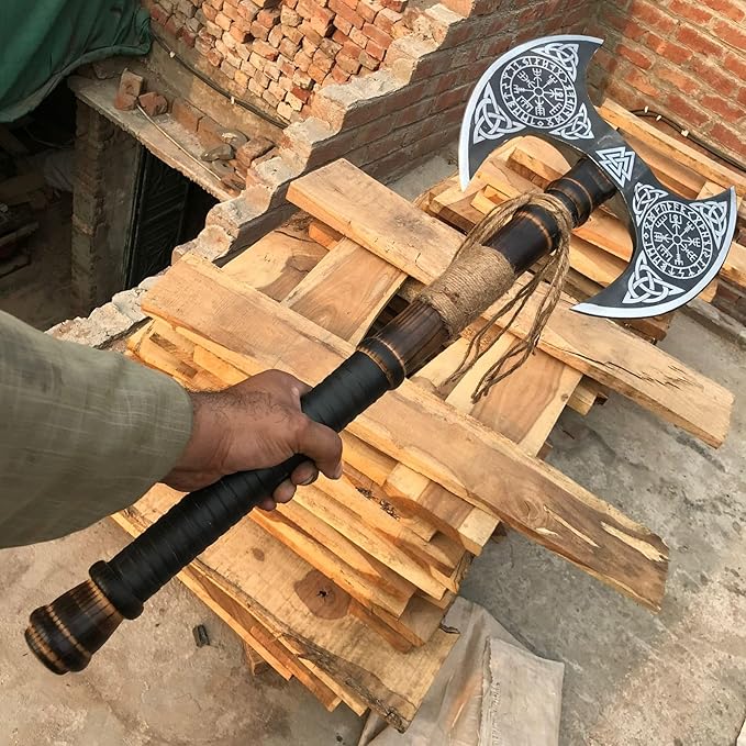 [MDM King Tools] Custom Handmade Viking Axe Medieval Ax with Viking Gift, Hand Axes, Viking Gifts