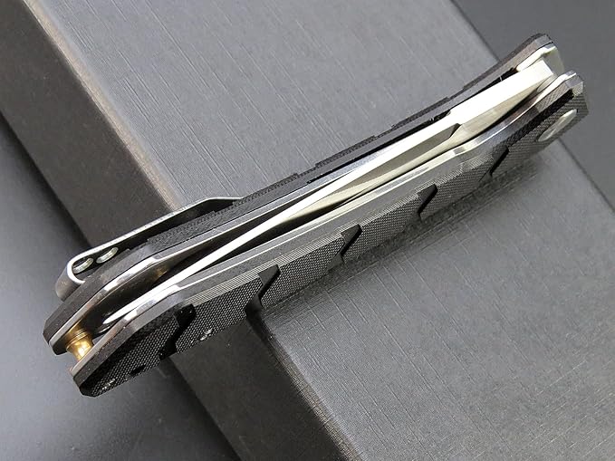 Eafengrow EF234 Folding Knife D2 Steel Blade G10 Handle EDC Tool Knives for Outdoor Working Camping