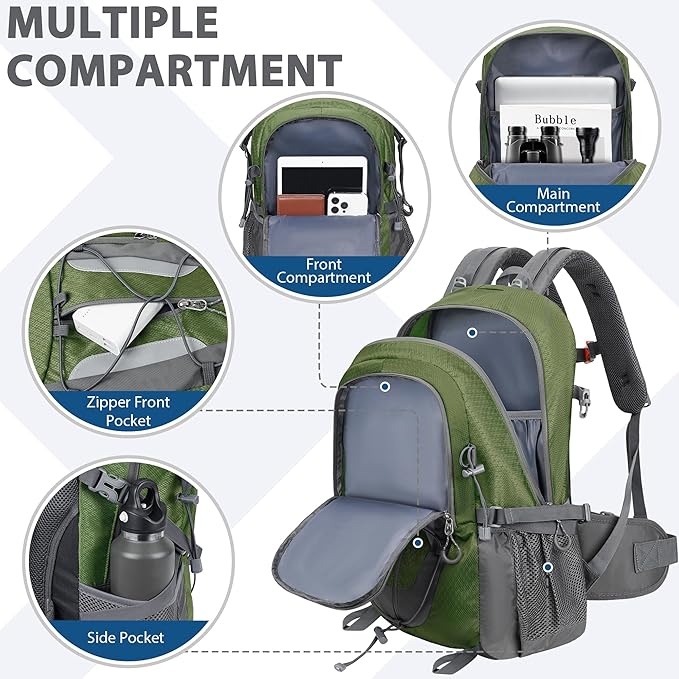 Hiking Backpack 30L Lightweight Travel Daypack Small Day Pack for Men Women Outdoor Camping