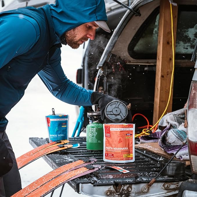 GOOD TO-GO Pasta Marinara (Single Serving) |Camping & Backpacking Food | Just Add Water Backpacking