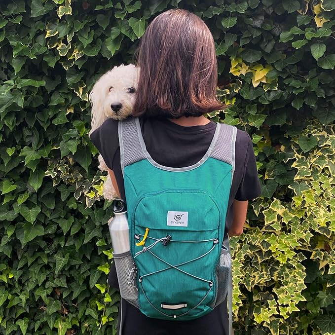 SKYSPER Foldable Hiking Backpack - 10L Small Lightweight Daypack Breathable Travel Backpacks for