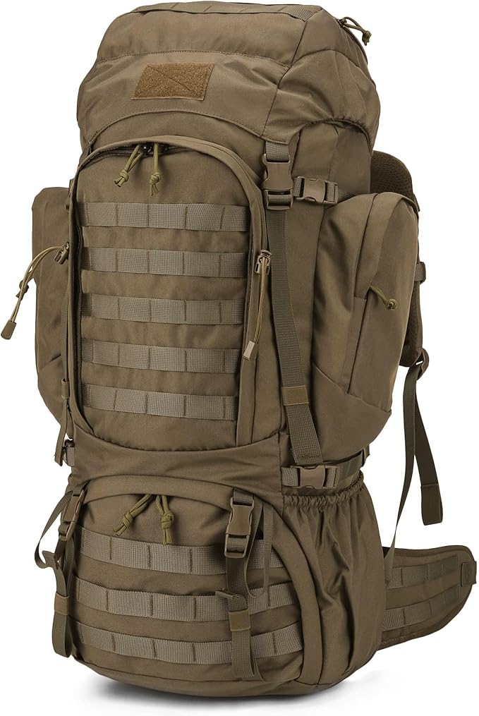 Mardingtop 60L Military Internal Frame Backpack for Hiking,Camping,Hunting,Rucksack Backpack with