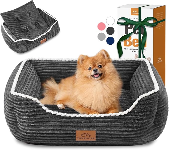 Orthopedic Dog Bed for Medium Dogs,Dog Sofa Beds Supportive Foam Pet Couch Bed with Removable