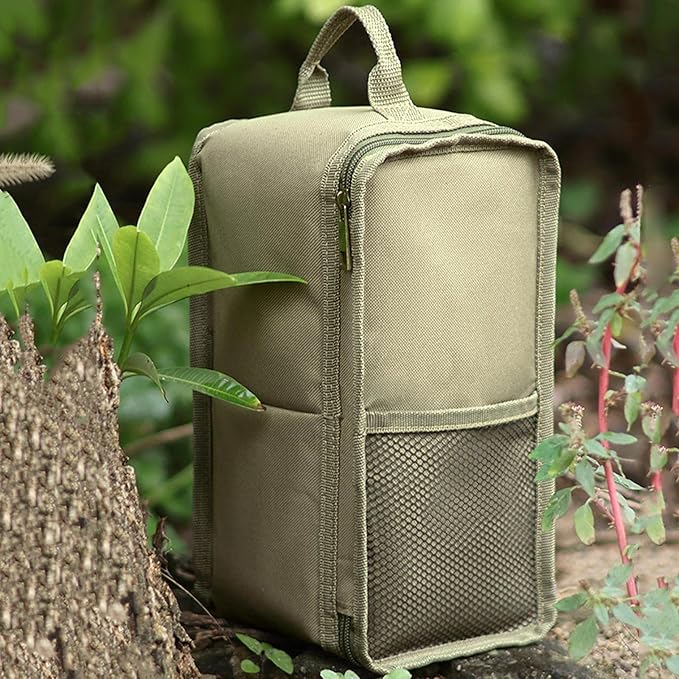 Storage Kerosene Lamps Bag Camping Lantern Storage Bag Vintage Oil Lamps Case for Outdoor Camping