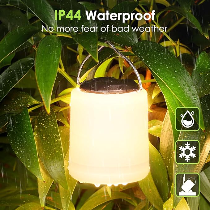 LED Camping Lantern, Rechargeable Camping Light, 4 Modes Outdoor Flashlights Lanterns with 1000LM