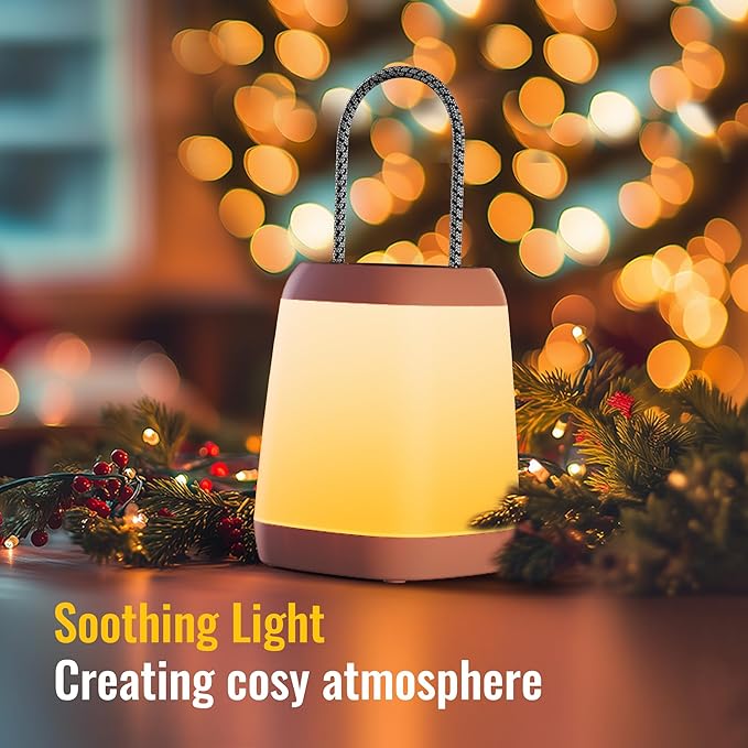 2 Pack LED Camping Lights, Battery Powered LED Camping Lantern with 3 Modes, Portable Night Light