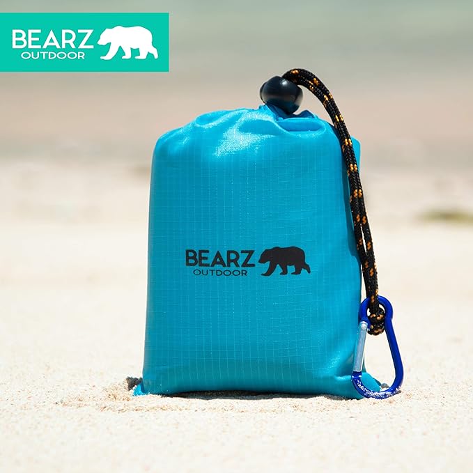 Pocket Blanket - Beach Blanket Waterproof Sandproof, Picnic Blankets Waterproof Foldable