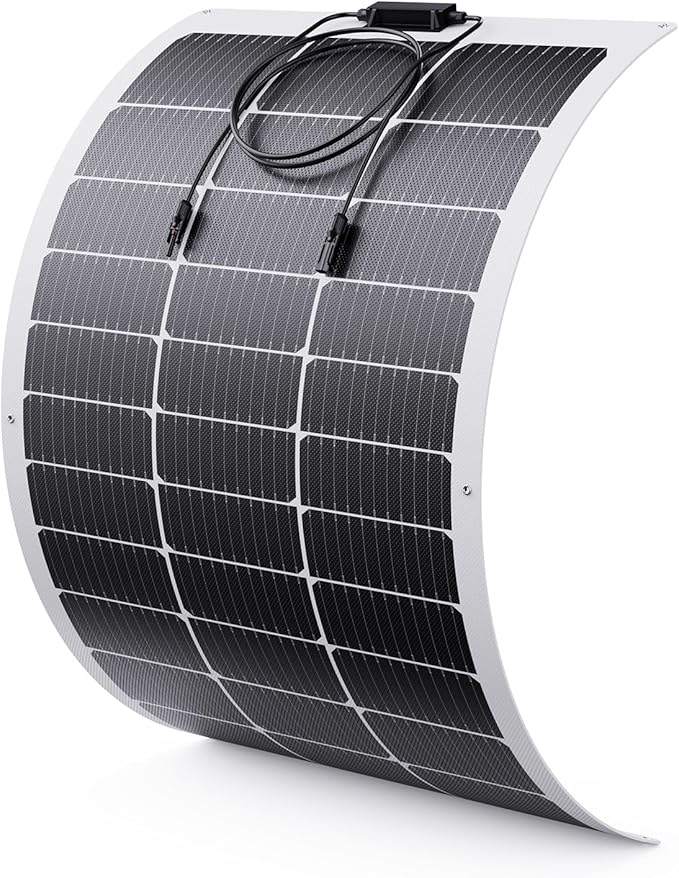 100W Flexible Solar Panel, Ultra Lightweight 100 Watt 12V Portable Solar Panel Kit, Callsun 23%
