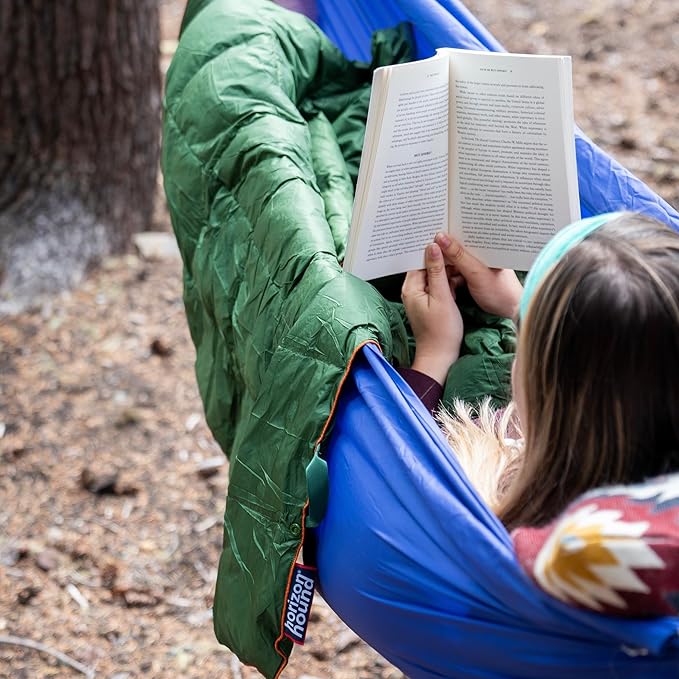 Horizon Hound Down Camping Blanket - Outdoor Travel Quilt | Sustainable, Insulated, Lightweight &