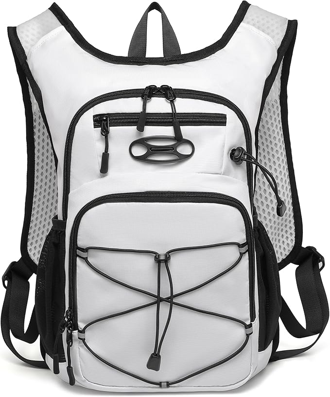 Wotony Lightweight Hydration Backpack with 2LOR 3LWater Bladder for Cycling Hiking Rave - Water