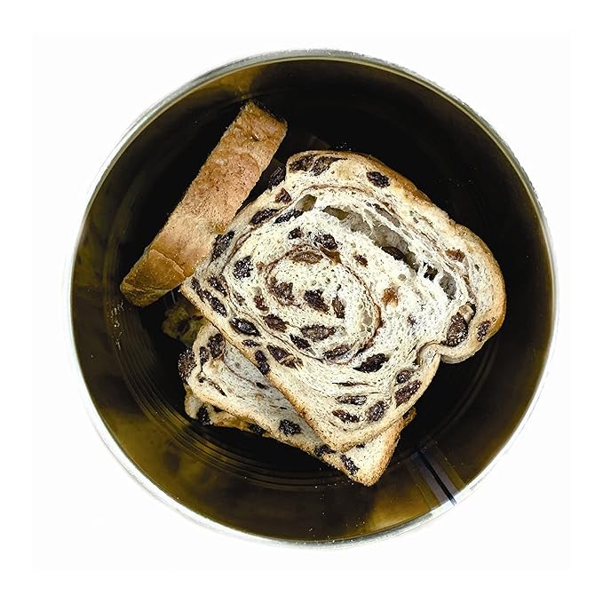 Freeze Dried Cinnamon Raisin Bread Can | Jarred and Packed Emergency Food Supply | Hunting