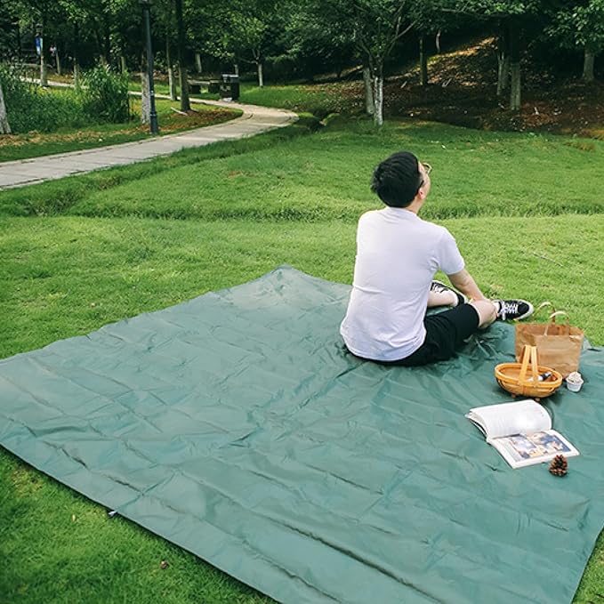 Azarxis Pocket Blanket Waterproof Beach Picnic Festival Mat Sandproof Ultralight Compact Portable
