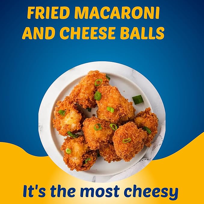 Military Surplus Freeze-Dried Uncooked Macaroni and Cheese – 24 Servings per Can – 58 oz – Easy