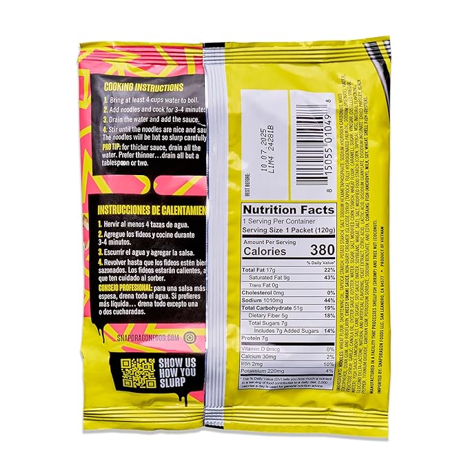 Snapdragon Saucy Instant Noodles with Cheezy Umami, Savory Slurpable Sauce - Quick Meal, Snack, and