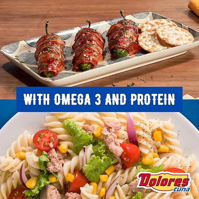 Dolores Chunk Light Yellowfin Tuna Salad with Vegetables, 3 oz (Pack of 24)