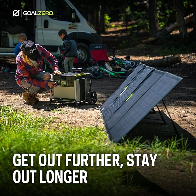 Goal Zero Nomad 200-Watt Solar Panel, Folding Solar-Panel Charger with Kickstand, Portable