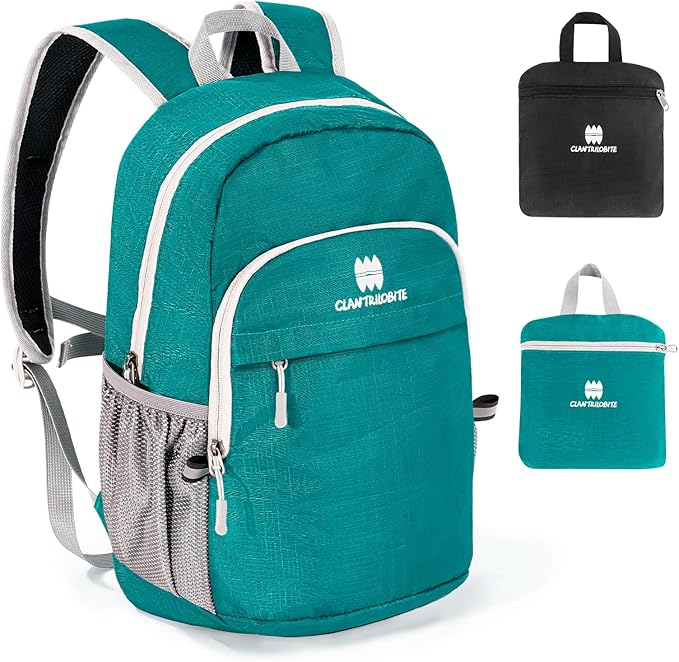 Lightweight Packable Small Hiking Backpack for Women Men - 20L Waterproof Foldable Daypack for