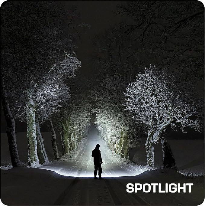 EverBrite Ultra Bright Tactical Flashlight, 900 Lumen Zoomable Adjustable Focus, 3 Light Modes