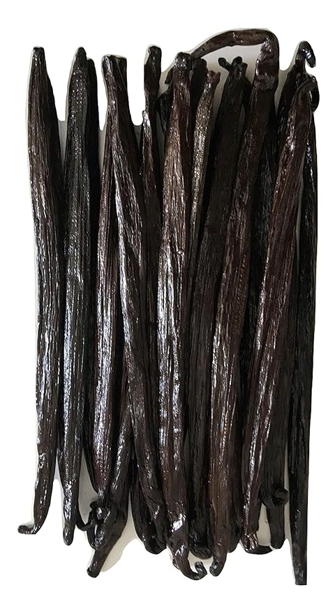 1oz Vanilla Beans Grade A Tahitian for Extract, Cooking and Baking by FITNCLEAN VANILLA| 1 Ounce