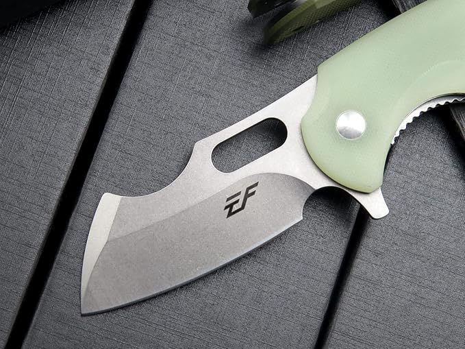 Eafengrow Pocket Knives D2 Blade and G10 Handle Folding Camping Knife Mini Outdoor Pocket Knife