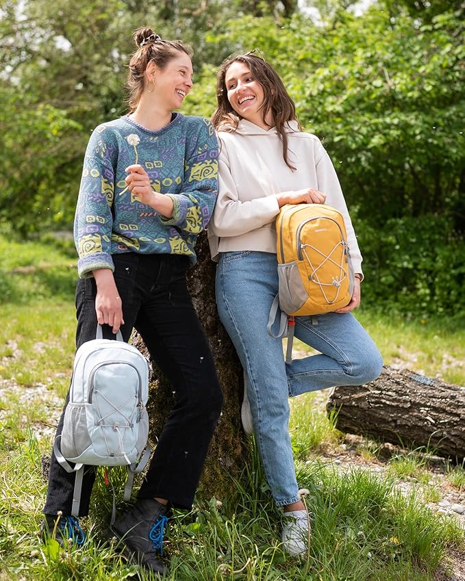 WATERFLY 12L Small Hiking Backpack: Day Pack Lightweight Travel Bag Camping Fitness Cycling Outdoor