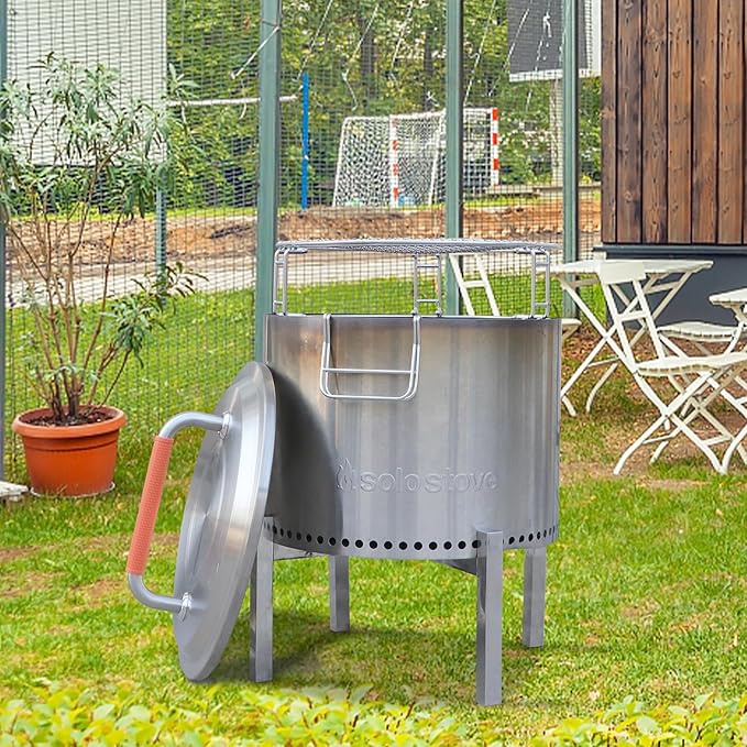 Firepit Stand for Solo Stove Accessories Bonfire Ranger Yukon and Other from 15 to 27 inch Fire Pit