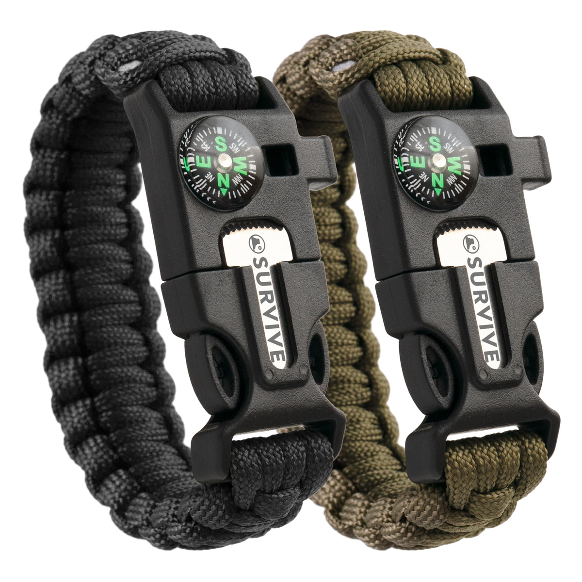SURVIVE Paracord Bracelet - 9 ft, Medium - product view 1